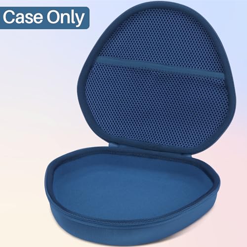 Lebakort Hard Case Compatible with Apple AirPods Max Wireless Over-Ear Headphones (Blue Case)