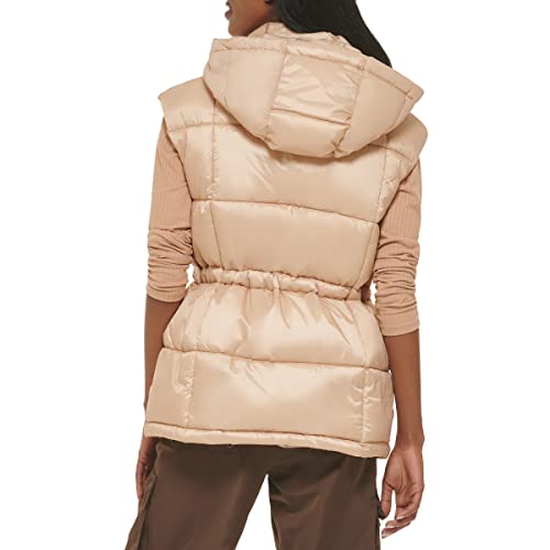 Image of Levi's Women's Quilted Megan Hooded Puffer Jacket