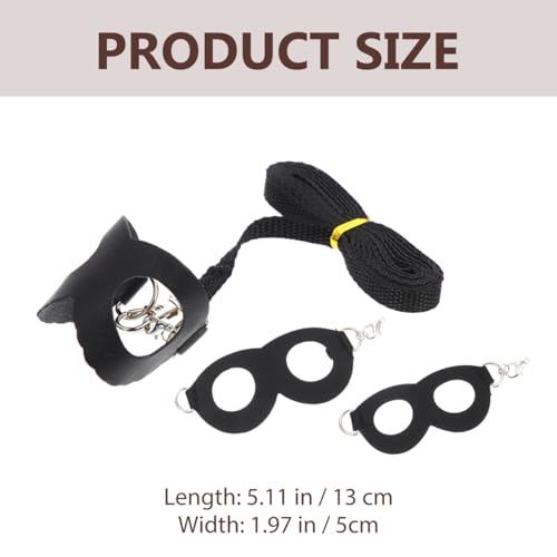 Image of Hamster Harness and Leash Set Portable Rat Harness Breathable Small Animal Leash Outdoor Pet Traction Accessory Comfortable .11X1.96In