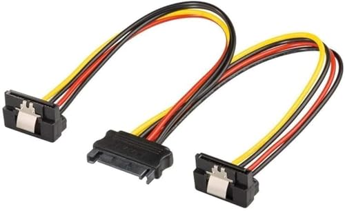 Cavo Alimentazione SATA Splitter 1 A 2 - Per SSD HDD, 15 Pin Maschio A Doppia Femmina, 5V/12V - Foto 6