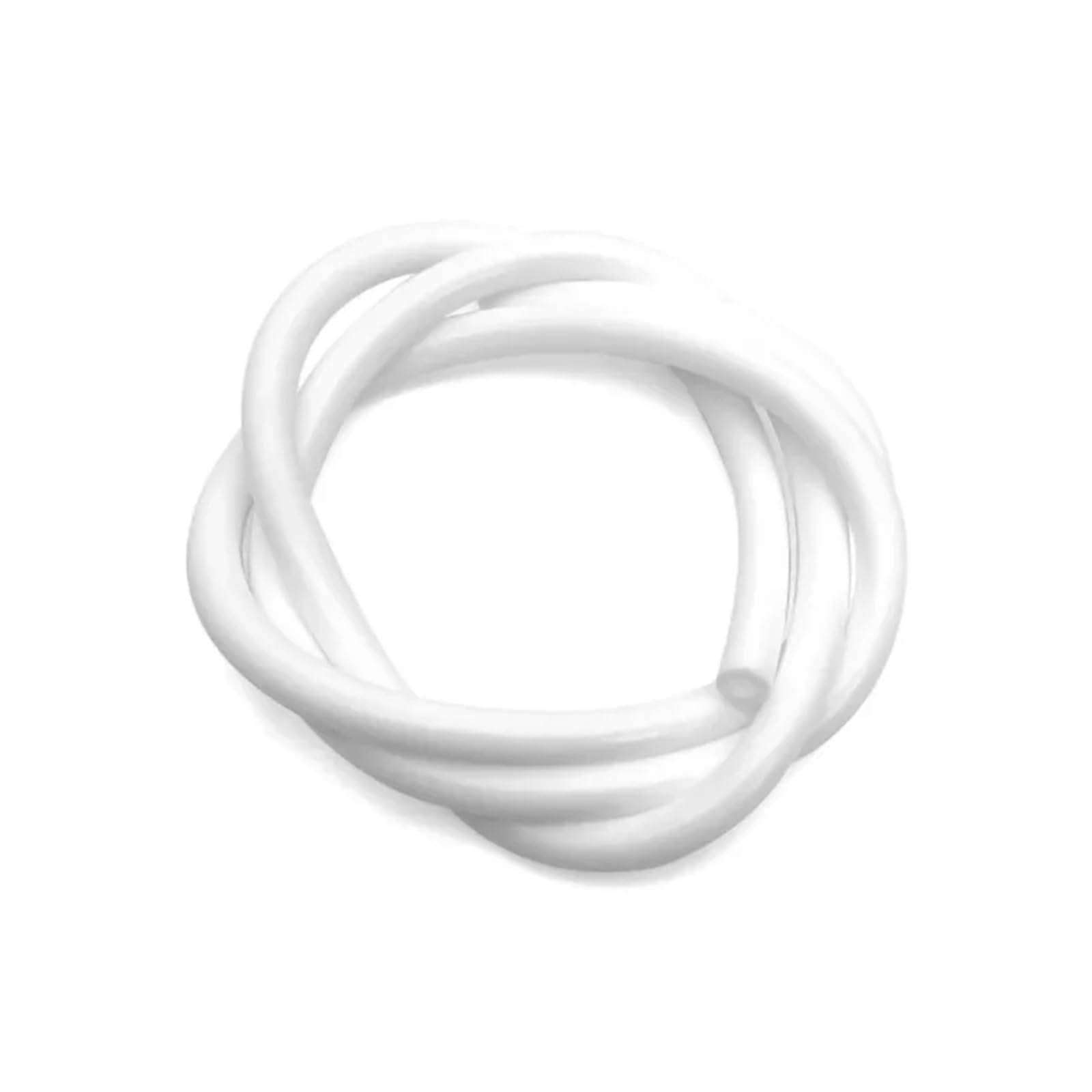 Tubos Para Estanque Tubo de silicona de 2M OD 4mm 5 6 7 8 9 10 12 16 Mm manguera de goma Flexible conector de agua de tubería suave fontanería colorida(White,OD 16xID 12mm)