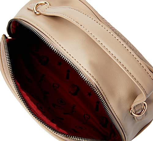 Bolsa Transversal, M, Feminina, Betty Boop, Taupe