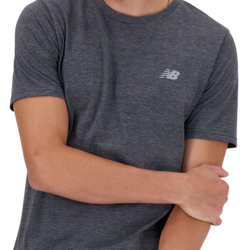 Image of new balance Mens Tops Short Sleeve Top