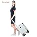 Airwheel SE3S Smart Rideable Suitcase Electric Luggage Scooter For Travel (silver)