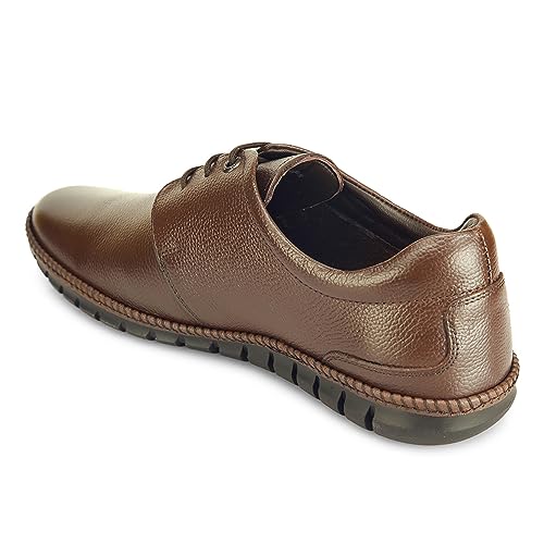 Image of ID Lace-Up Leather Formal Shoes for Men