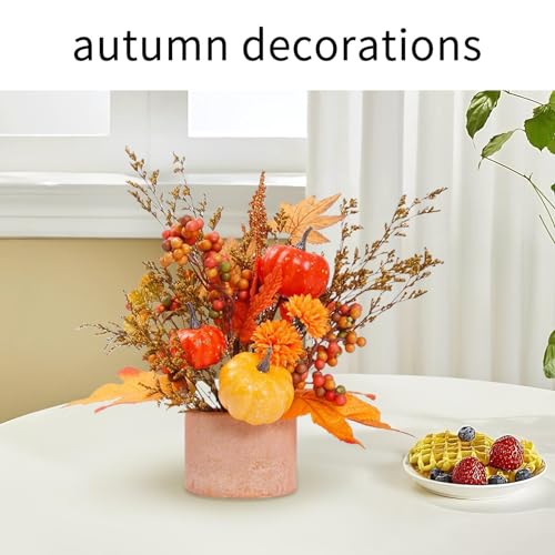 Centres de table d'automne de qualité supérieure pour bureau et buffet - 3