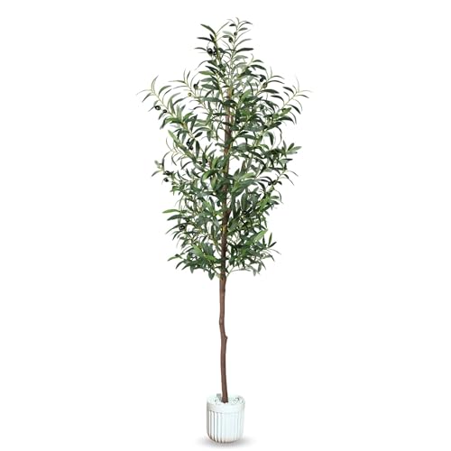 Image of Kayra Decor Artificial 5 Feet Olive Tree | Artificial Plants with Pot Big Size, Office, Villa, Indoor Decoration