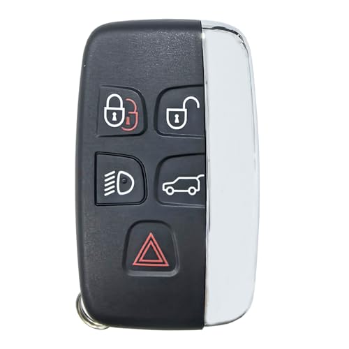 Smart Key Fob Replacement Fits for Land Rover Discovery LR2 LR4 Range Rover Evoque Sport Smart Remote Control 2011 2012 2013 2014 2015 2016 2017 Jaguar F-Type XE XF XJ Keyless Entry Remote