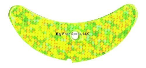 Mack's Lure Smile Blade, Chartreuse Sparkle, 1.1-Inch - image 1