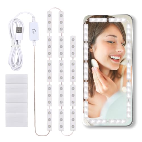 LED Schminklicht Mit Saugnapf - Tragbare Schminkleuchte Tageslicht