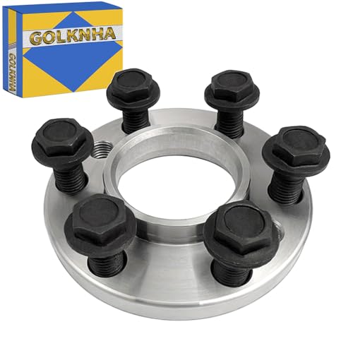 GOLKNHA LS Crankshaft Spacer With Bolts Fits GM LS1 LS2 LS3 LS6 LS7 L92 LS With Bolts OEM#601010K LS Short Crank Flexplate Spacer With Bolts Coil Brackets Spacers And Bolts