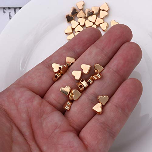 HEALLILY a Forma di Cuore Perline Allentate