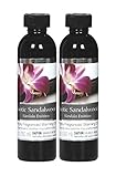 Hosley Set of 2 Exotic Sandalwood Fragrance Warming Oils 5 Ounce Ideal Gift for Weddings Spa Reiki Meditation Bathroom Settings P1