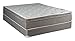 Dream Solutions Milano Inner Spring Coil Pillow, Top Foam Encased Edge Support Mattress and Box Spring Set, California, Queen