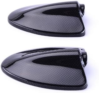 Bestem CBDU-HPMTD-MRC-M-KIT Black Carbon Fiber Full Mirror Covers with Tape for Ducati Hypermotard 796 1100