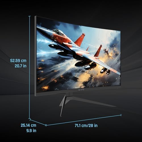 KTC 32 inch 240Hz Curved Gaming Monitor, 1080P Curved Monitor 1ms, H32S17F — view 5