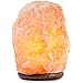 HemingWeigh Natural Himalayan Rock Salt Lamp 19-25 lbs with Wood Base, Electric Wire & Bulb