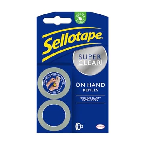 Sellotape On-Hand Extra Strong Tape Refills Cover