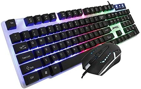 Jedel GK100 RGB Gaming Keyboard & Mouse Set