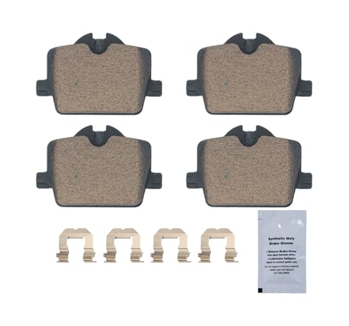 Image of HUSCH D2221 Rear Ceramic Brake Pads Kit Fit For BMW 330e 2019-2022, For 330i 2019-2022, For 430i 2019-2022, For Z4 2019-2022, For Toyota Supra 2020-2021