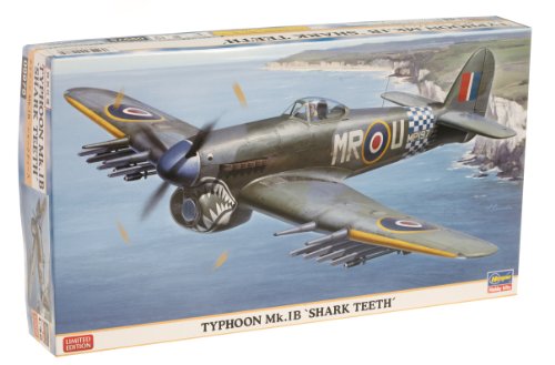 Maquette d'avion Typhoon MK.1B Requin Hasegawa 1/48 plastique à peindre