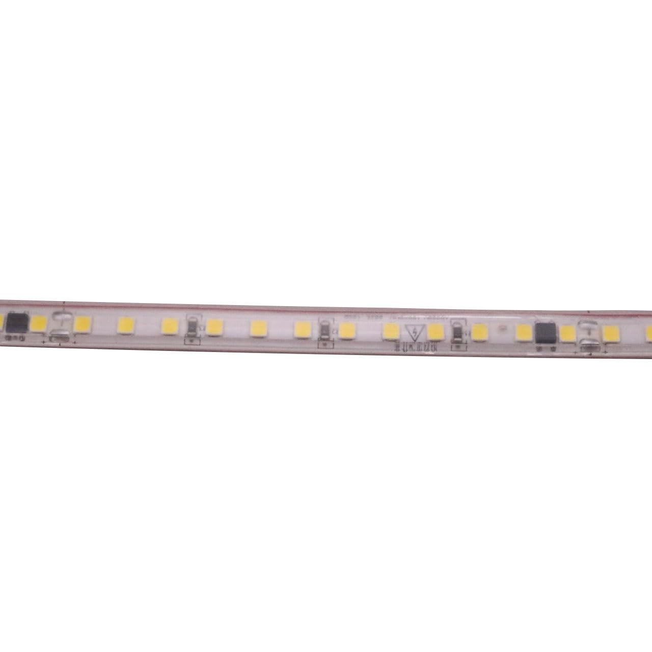 220V 2835 Striscia LED Adesive 5M 120 leds/m Super Luminous Strip, IP67 Flessibili Strisce 4000K 5 Metri per Interno Esterno (Bianco, 5.00)