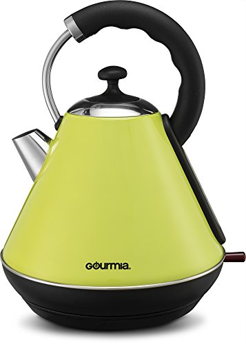 Gourmia Electric Retro Kettle - Fast Water Boiling - Rear Water Gauge
