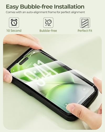 Image of Screen Protector for iPhone 17 Pro Max, 3-Pack 6.9 Inch Tempered Glass Film