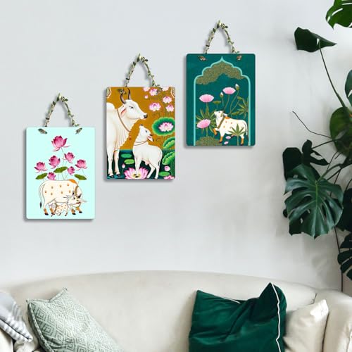Image of Sehaz Artworks Home Decoration Items for Living Room | Wall Decor Items for Living Room | Pooja Room Decorations Items | Wall Hanging Decoration | Decorative Items for Living Rooms