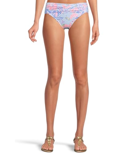 Lilly Pulitzer Women's Lagoon Sarong Hipster Bikini Bottom