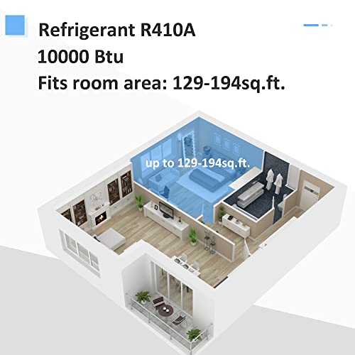 Homcom 10000 Btu Mobile Portable Air Conditioner With Cooling, Dehumidifier, And Ventilating With Remote Control, 2 Speed Fans, 24-Hour Timer For Bedroom, Living Room, Home Office, White #TOP4