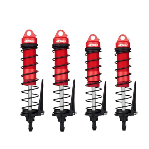 NMNRC 4Pcs Mudguard Front Rear Shocks Absorber for 1/10 Arrma Vorteks 3S BLX 223S & 2WD RTR 550 Mega Series RC Car Upgrades Part