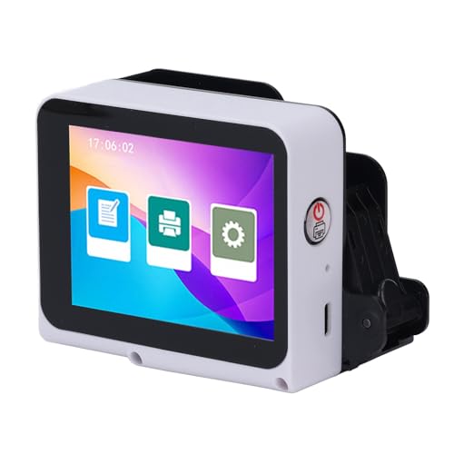 Impressora Jato de Tinta Portátil 12,7 Mm 600 Dpi 28 Idiomas Máquina de Impressão Portátil Com Cartu