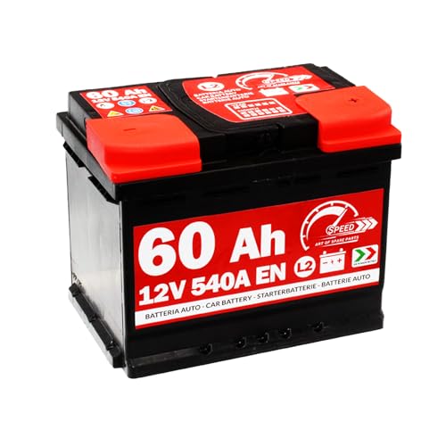 AUTOBATTERIE Speed L2 ORIGINAL - 60AH 12V 540A EN - Pluspol rechts