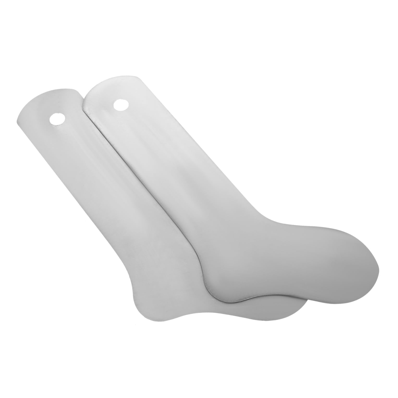 Anneome 2pcs Sock Shaping Board Retail Store Supplies Sock Liners Tool Socks Organizer Retail Display Sock Holders Metal Fixture Insert Straight Socks Ordinary Casual Socks Aluminum