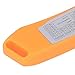 Foldable Food Thermometer, Read Cooking Thermometer Electronic Food Thermometer for All Culinary, Thermometer (Orange)