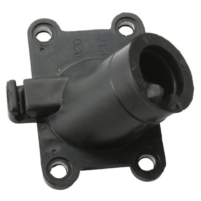 Colector de admisión AM6 que mejora el flujo de combustible en motores RR Motard 50cc 2T