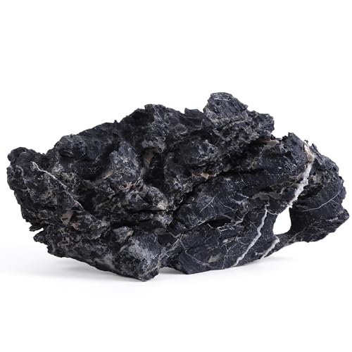 Image of 18-20 Inches Natural Seiryu Stone 1 PCS Ultra Large Aquarium Rocks for Aquascaping, Aquarium Landscaping, Terrariums, Fish Tank Decoration, Vivariums, Paludarium, Amphibian Enclosures