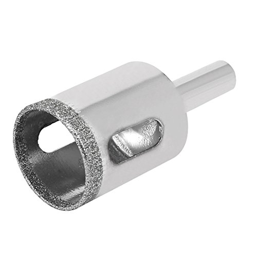 Broca para vidrio con punta diamantada 24 mm miniatura 1