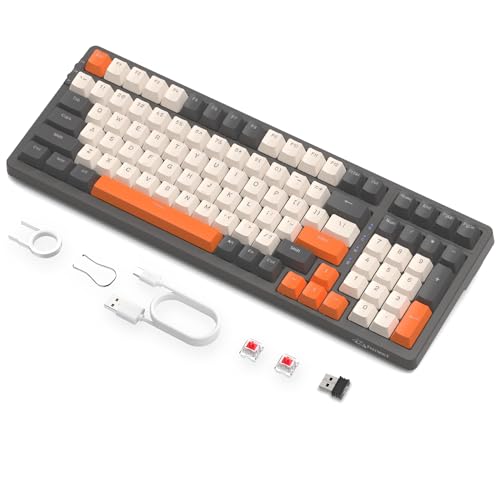 Teclado Mecánico K8 Inalámbrico RGB 96% USB-C