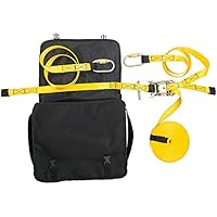 Portwest Línea De Vida Horizontal Temporal, Color: Amarillo/Negro