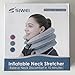 S Cervical Neck Traction Device for Instant Neck Pain Relief - Inflatable & Adjustable Neck Stretcher Neck Support Brace, Neck Traction Pillow for Home Use Neck Decompression