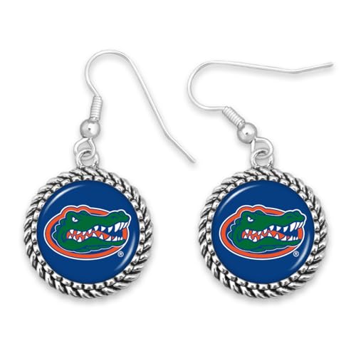 From the Heart Florida Gators Olivia Earrings Silver Jewelry Gift UF