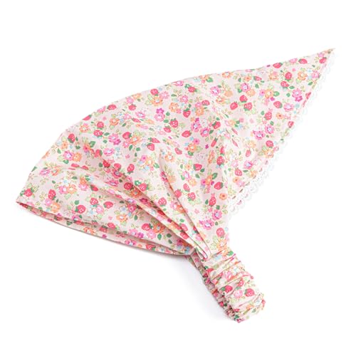 Little Girls Bandana Head Scarf/Headband - Country Floral (Kids Ages 3 to 8 Years)3