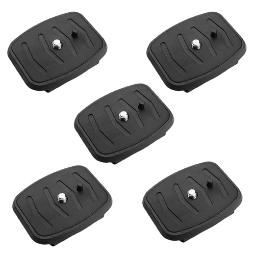 Placa adaptadora para trípode en fotografía de exteriores con base DSLR ligera de plástico