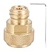Produktbild Nikou Brass Adapter Messingadapter, Umbau des Tankbehälters Messing-CO2-Adapter Ersetzen Sie den Umbau des Tankbehälters für Soda (Farbe : Gold)