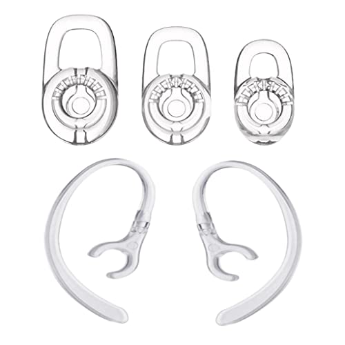 Tiuimk Almohadillas de silicona con gancho giratorio de 360 grados para Plantronics M70