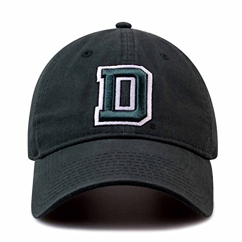 The Game NCAA Adult Relaxed Fit Logo Hat - Embroidered Logo - 100% Cotton - Elevate Your Style and Show Your Team Spirit (Dartmouth Big Green - Green, Adjustable)