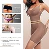 FeelinGirl-Womens-Seamless-Shapewear-Tummy-Control-Body-Shaper-Comfortable-for-Woemn-Under-Dress FeelinGirl Faja Shapewear Firm Control Butt Lifter Body Shaper Waist Shaper Bodysuit for Women Beige L