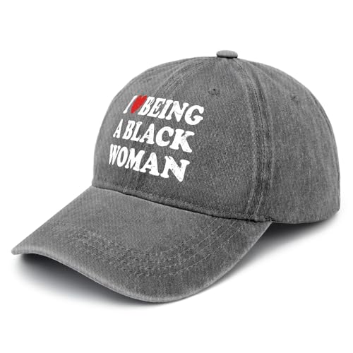 Gorra unisex 'I Love Being a Black Woman' para running miniatura 2